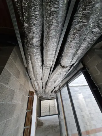 Climatisation gainable en combles — chantier KP Énergie à Perpignan (photo 4)
